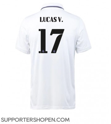 Real Madrid Lucas Vazquez #17 Hemma Matchtröja 2022-23 Kortärmad